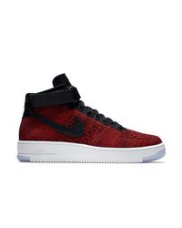 lyst nike air force 1 ultra flyknit delle scarpe maschili in rosso per gli uomini. lyst nike air force 1 ultra flyknit delle scarpe maschili in rosso per gli uomini.
